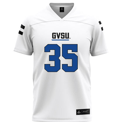 Grand Valley - NCAA Football : Trace Hrgich - White Football Jersey-0