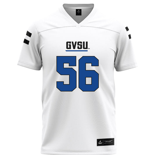 Grand Valley - NCAA Football : David Kreske - White Football Jersey-0