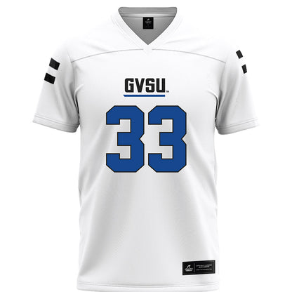 Grand Valley - NCAA Football : David Holloman - White Football Jersey-0