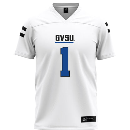 Grand Valley - NCAA Football : Lynn Wyche El - White Football Jersey-0