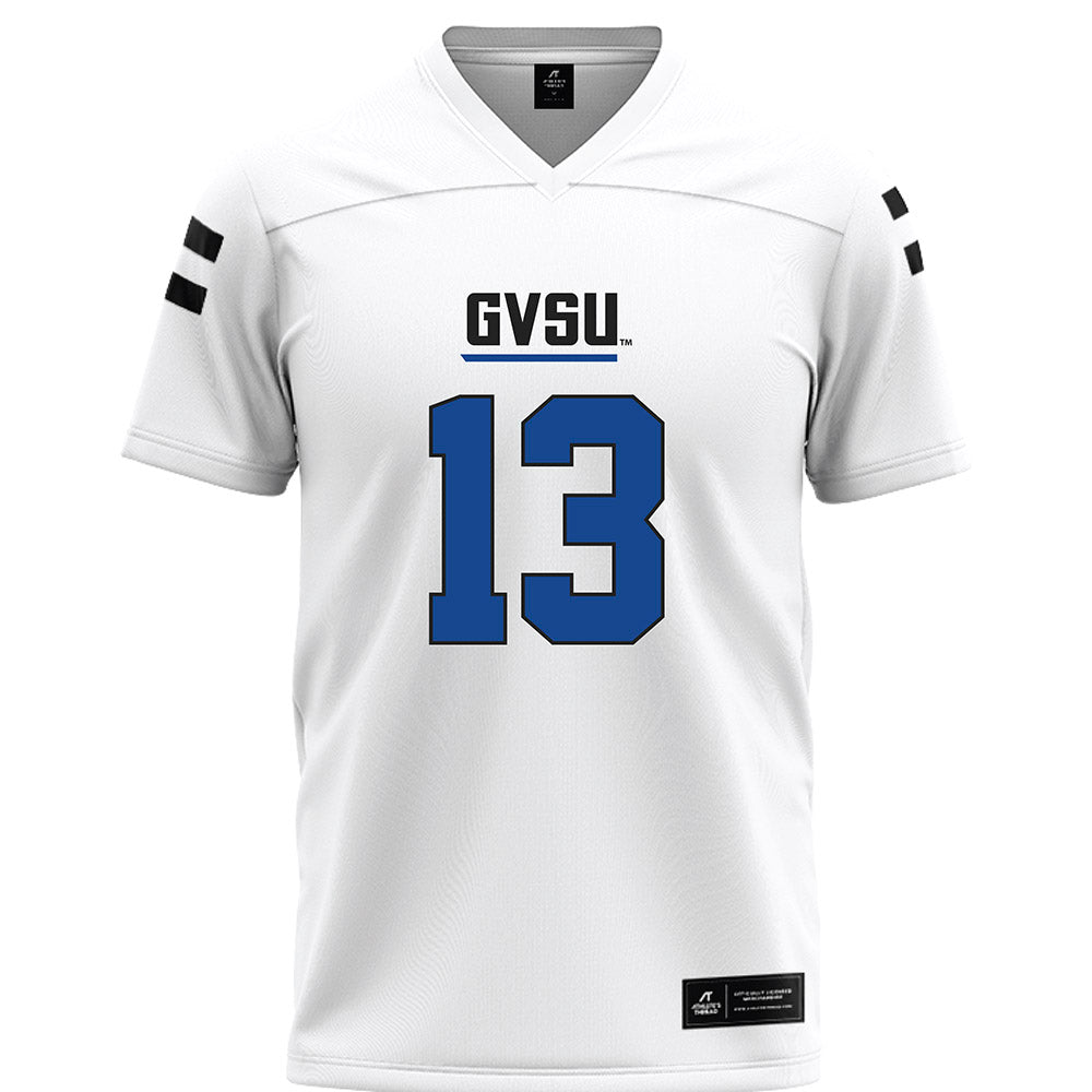 Grand Valley - NCAA Football : Cade Peterson - White Football Jersey-0