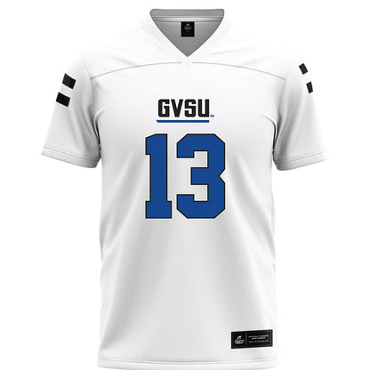 Grand Valley - NCAA Football : Cade Peterson - White Football Jersey-0