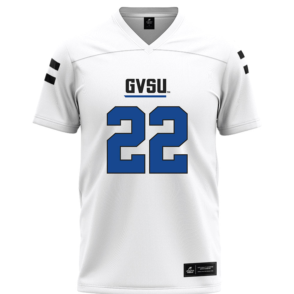 Grand Valley - NCAA Football : Jake Archbold - White Football Jersey-0