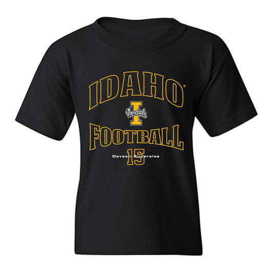 Idaho - NCAA Football : Daveon Superales - Classic Fashion Shersey Youth T-Shirt-0