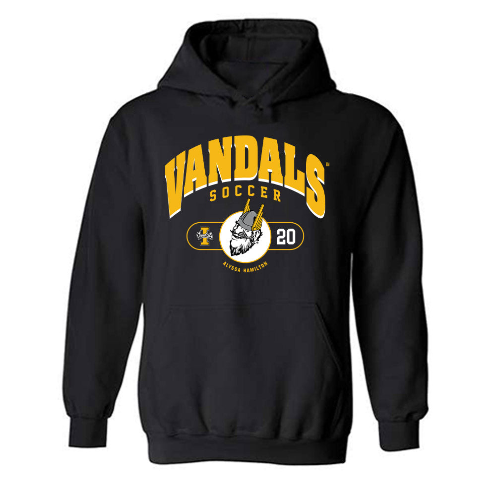 Idaho - NCAA Women's Soccer : alyssa hamilton - Classic Fashion Shersey Hooded Sweatshirt-0