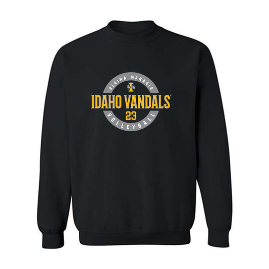 Idaho - NCAA Women's Volleyball : Aleina Manaois - Classic Fashion Shersey Crewneck Sweatshirt-0