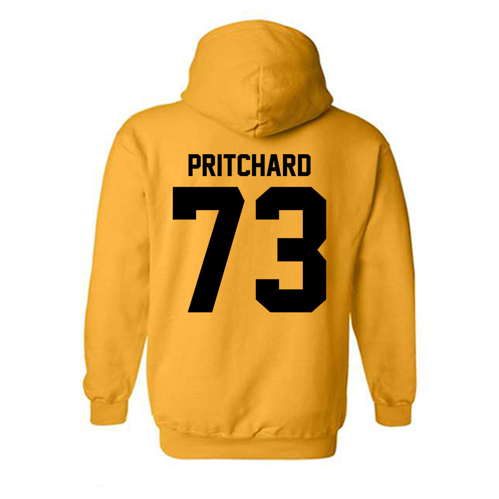 Idaho - NCAA Football : Nathan Pritchard - Classic Shersey Hooded Sweatshirt-1