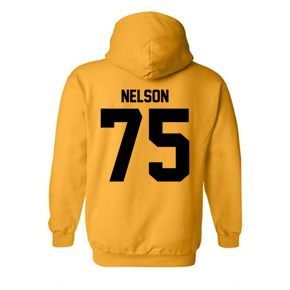 Idaho - NCAA Football : LeRonn Nelson - Classic Shersey Hooded Sweatshirt-1