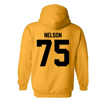 Idaho - NCAA Football : LeRonn Nelson - Classic Shersey Hooded Sweatshirt-1