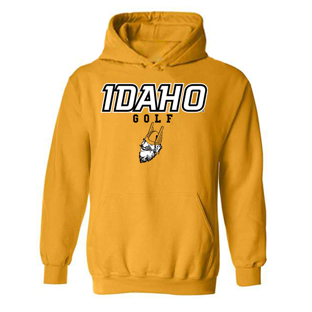 Idaho - NCAA Men's Golf : Aaron Mohun - Classic Shersey Hooded Sweatshirt-0