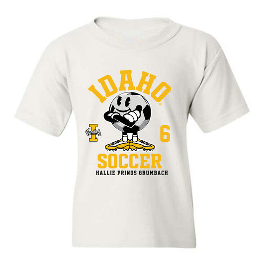 Idaho - NCAA Women's Soccer : Hallie Prinos Grumbach - Youth T-Shirt