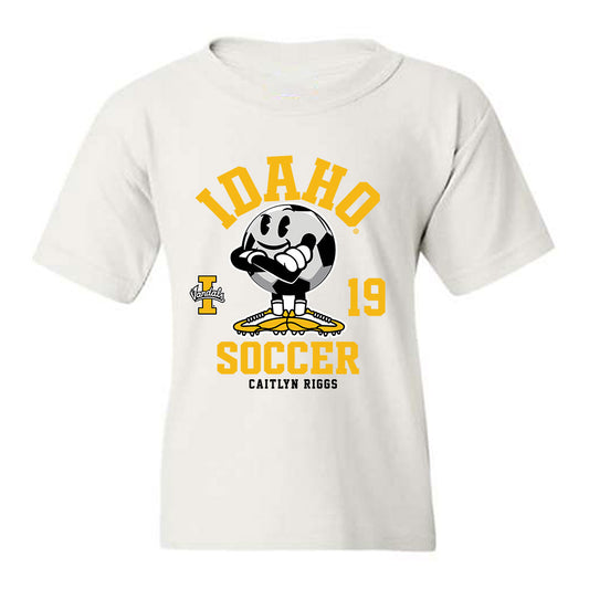 Idaho - NCAA Women's Soccer : Caitlyn Riggs - Youth T-Shirt-0