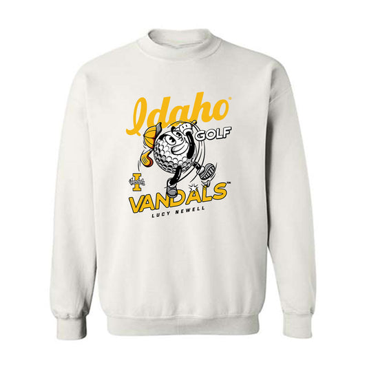Idaho - NCAA Women's Golf : Lucy Newell - Fashion Shersey Crewneck Sweatshirt-0