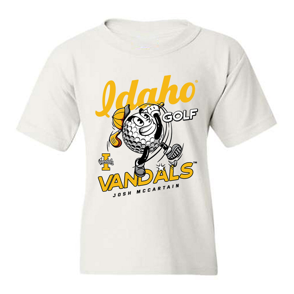 Idaho - NCAA Men's Golf : Josh Mccartain - Fashion Shersey Youth T-Shirt-0