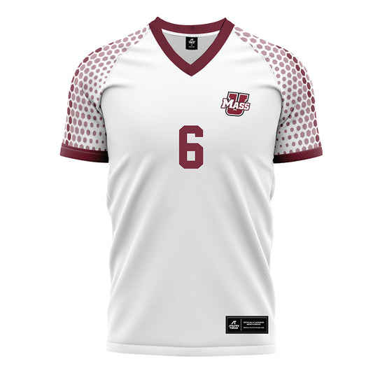 UMass - NCAA Men's Soccer : Aaron O'Malley - White Soccer Jersey