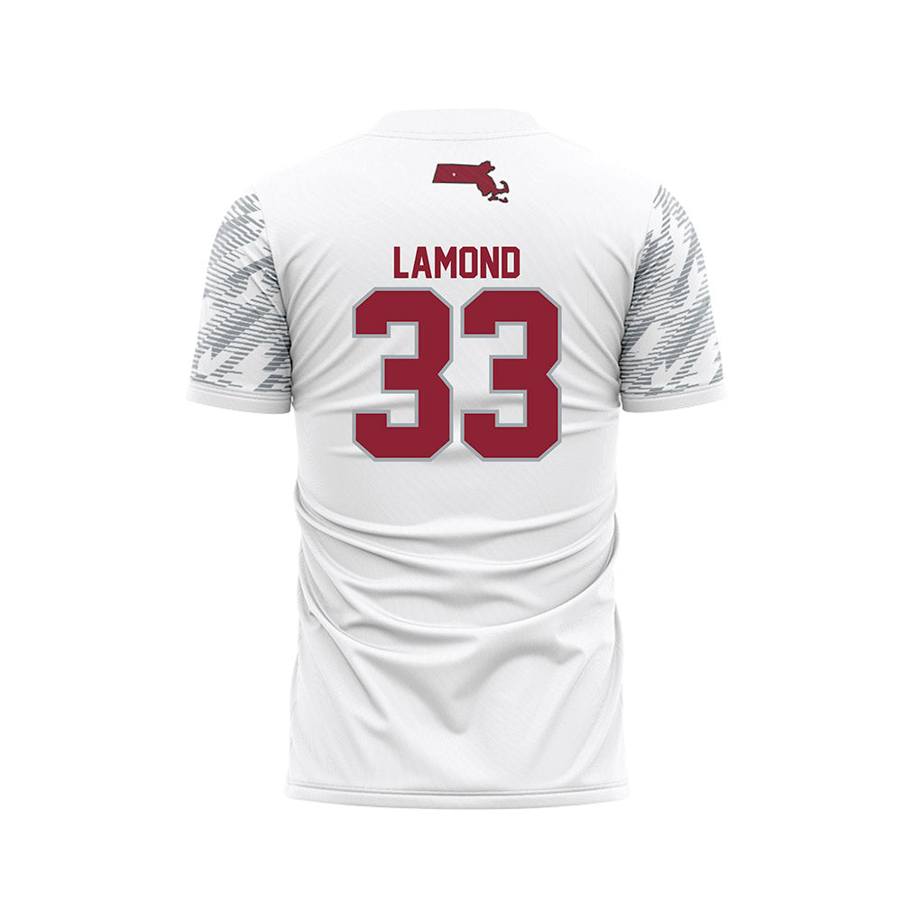 UMass - NCAA Women's Soccer : Ashley Lamond - White Soccer Jersey