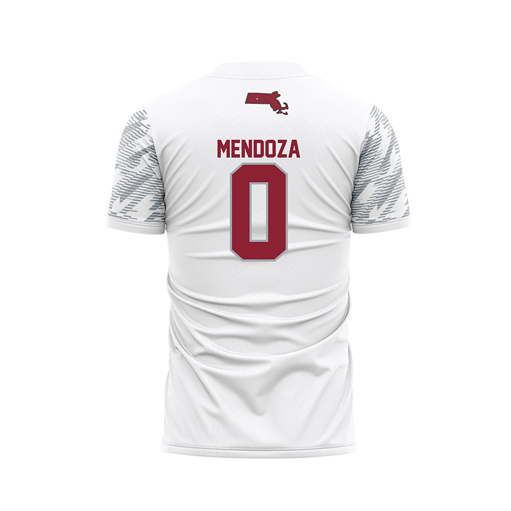 UMass - NCAA Women's Soccer : Bella mendoza - White Soccer Jersey