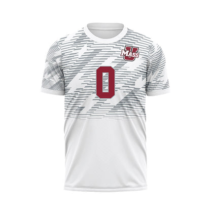 UMass - NCAA Women's Soccer : Bella mendoza - White Soccer Jersey