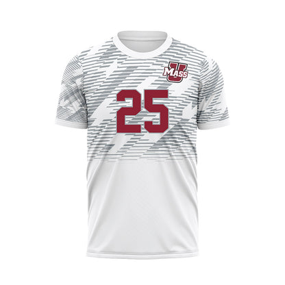 UMass - NCAA Women's Soccer : Macy Graves - White Soccer Jersey