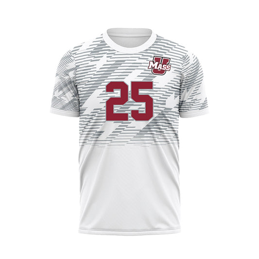 UMass - NCAA Women's Soccer : Macy Graves - White Soccer Jersey