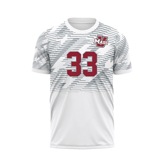 UMass - NCAA Women's Soccer : Ashley Lamond - White Soccer Jersey