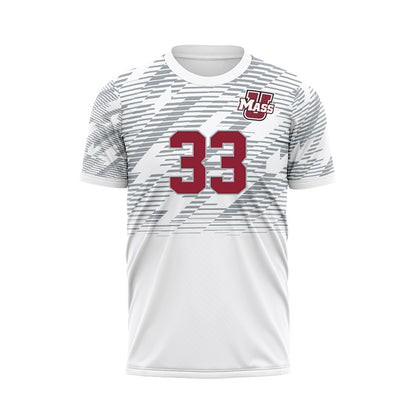 UMass - NCAA Women's Soccer : Lexi Terry - White Soccer Jersey-0