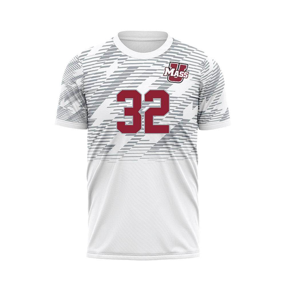 UMass - NCAA Women's Soccer : Nia Hislop - White Soccer Jersey