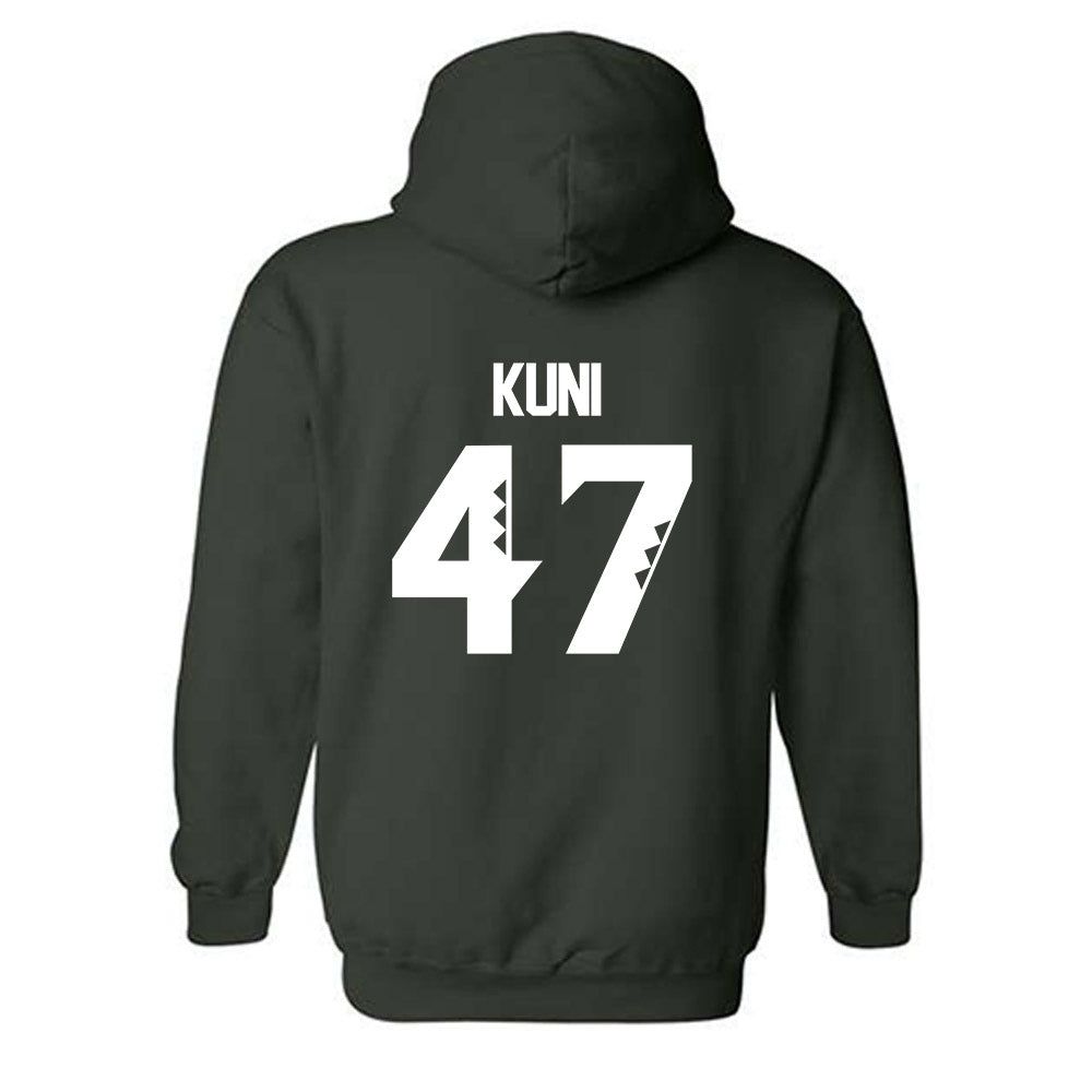 Hawaii - NCAA Baseball : Aidan Kuni - Classic Shersey Hooded Sweatshirt-1