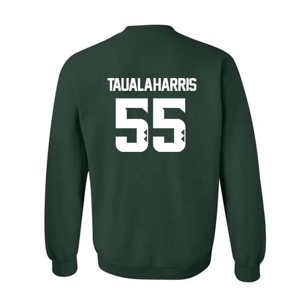 Hawaii - NCAA Football : Jay Tauala-Harris - Classic Shersey Crewneck Sweatshirt-1