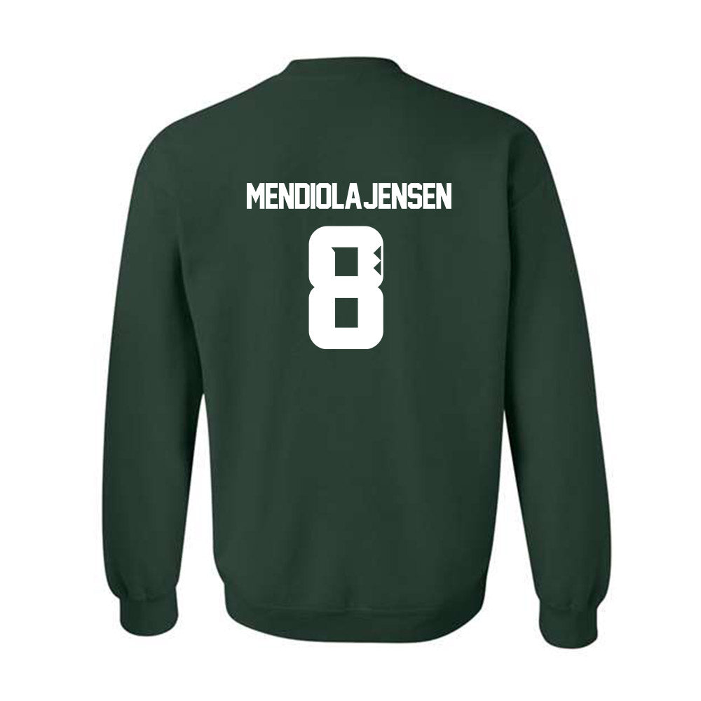Hawaii - NCAA Football : Kilinahe Mendiola-Jensen - Classic Shersey Crewneck Sweatshirt-1