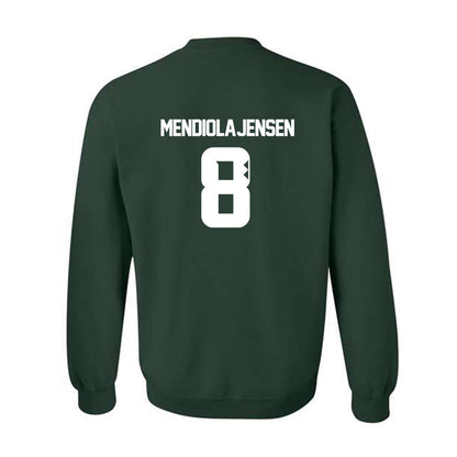 Hawaii - NCAA Football : Kilinahe Mendiola-Jensen - Classic Shersey Crewneck Sweatshirt-1