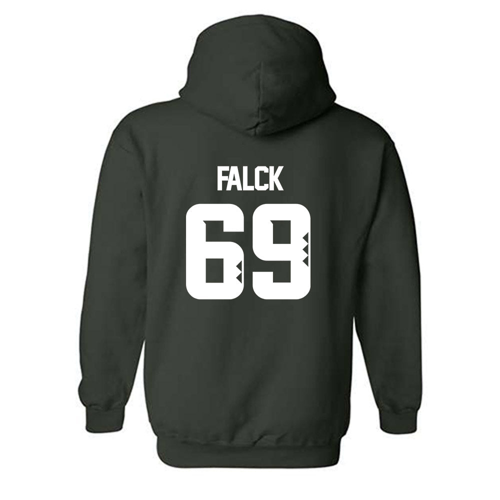 Hawaii - NCAA Football : Ben Falck - Hooded Sweatshirt