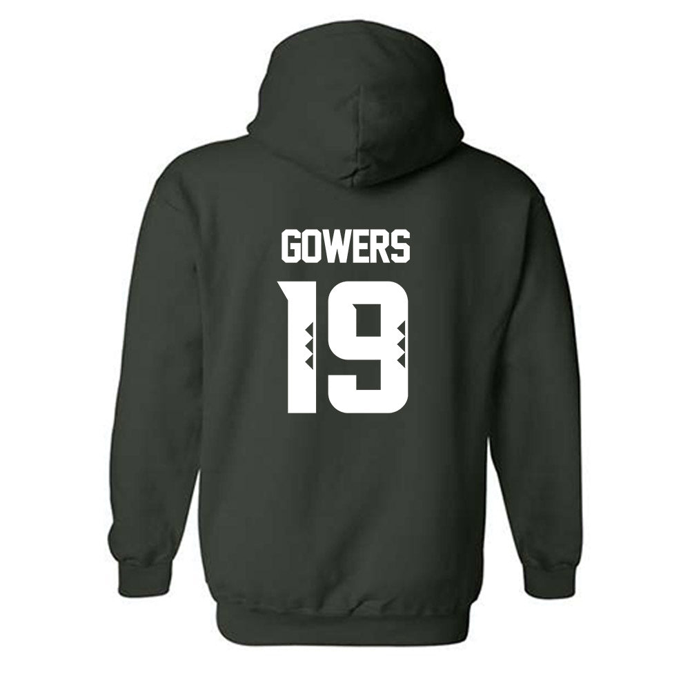 Hawaii - NCAA Football : Billy Gowers - Classic Shersey Hooded Sweatshirt-1