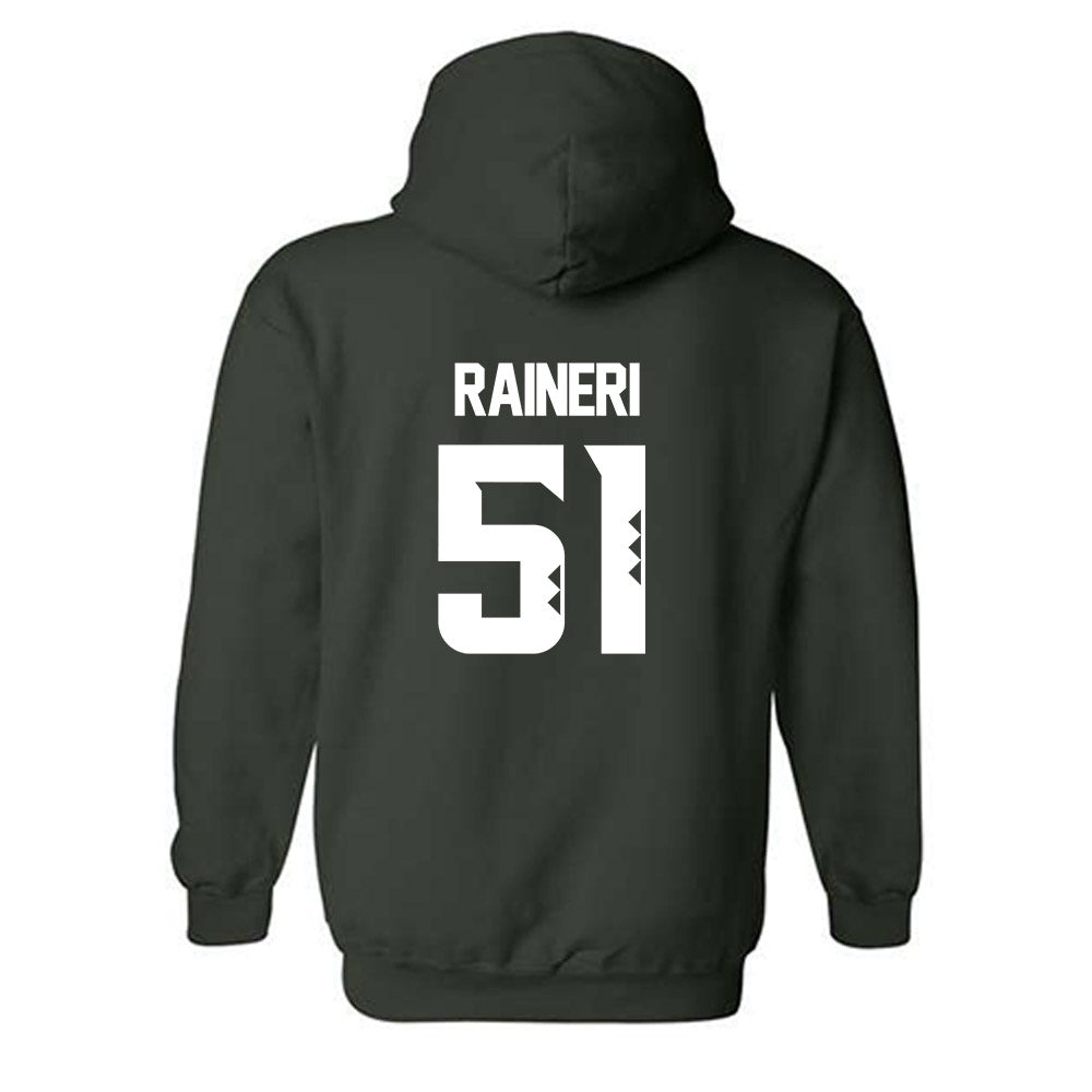 Hawaii - NCAA Baseball : Kaysen Raineri - Classic Shersey Hooded Sweatshirt-1
