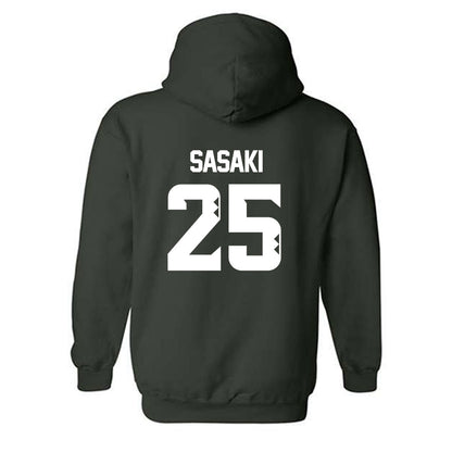 Hawaii - NCAA Softball : Abby Sasaki - Classic Shersey Hooded Sweatshirt-1