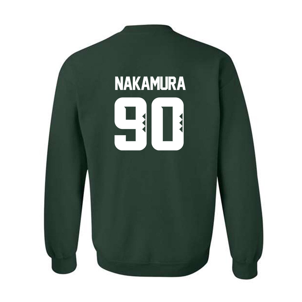 Hawaii - NCAA Baseball : Edgar Nakamura - Classic Shersey Crewneck Sweatshirt-1