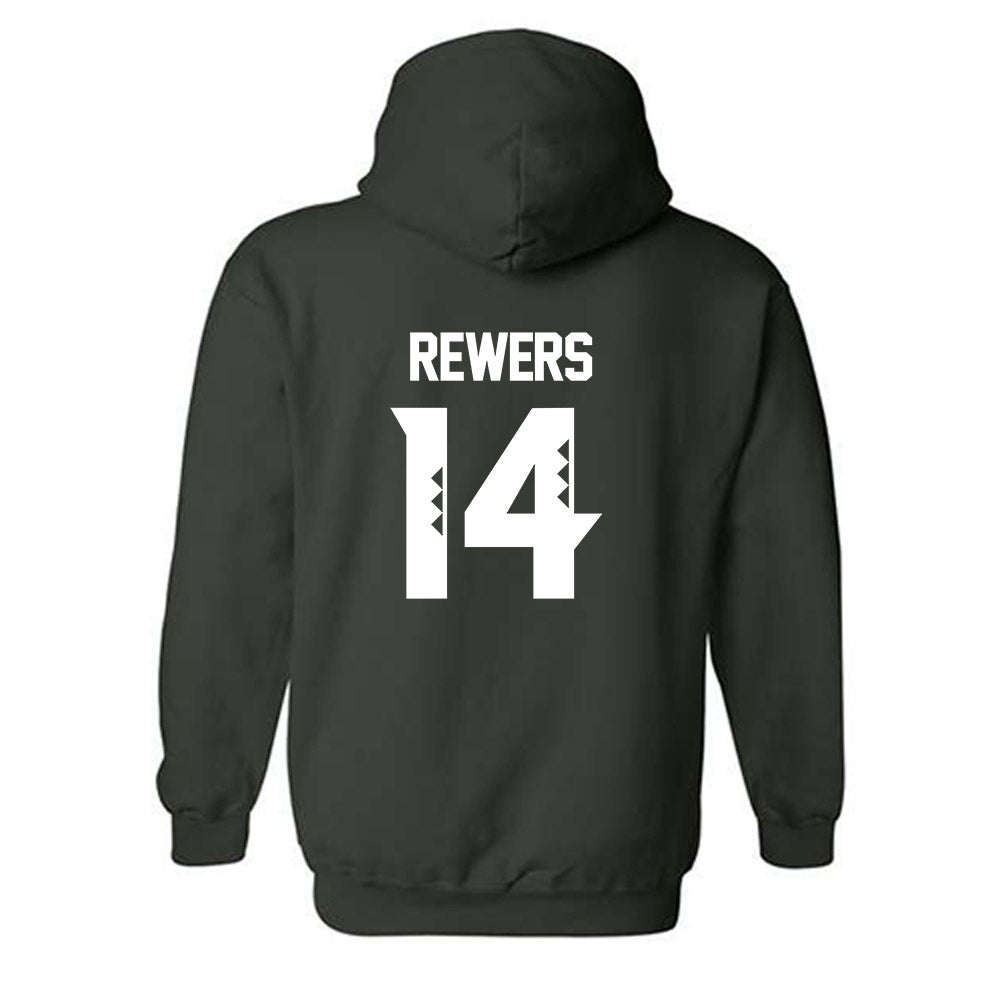 Hawaii - NCAA Women's Basketball : Brooklyn Rewers - Classic Shersey Hooded Sweatshirt-1