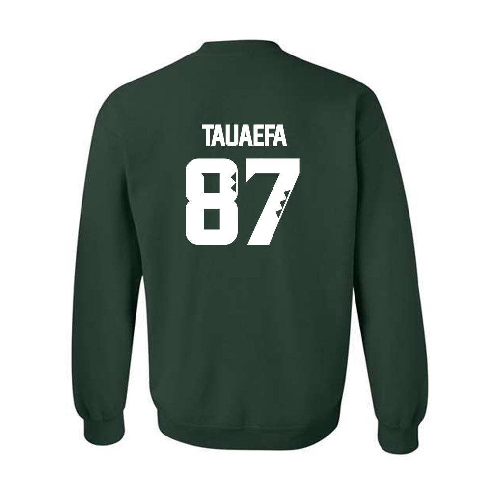 Hawaii - NCAA Football : Devon Tauaefa - Classic Shersey Crewneck Sweatshirt-1