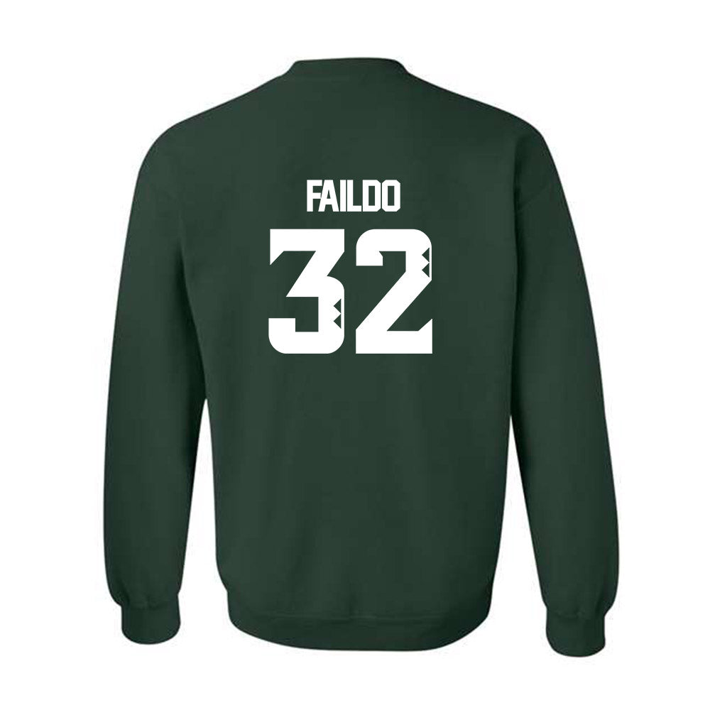 Hawaii - NCAA Baseball : Hunter Faildo - Classic Shersey Crewneck Sweatshirt-1