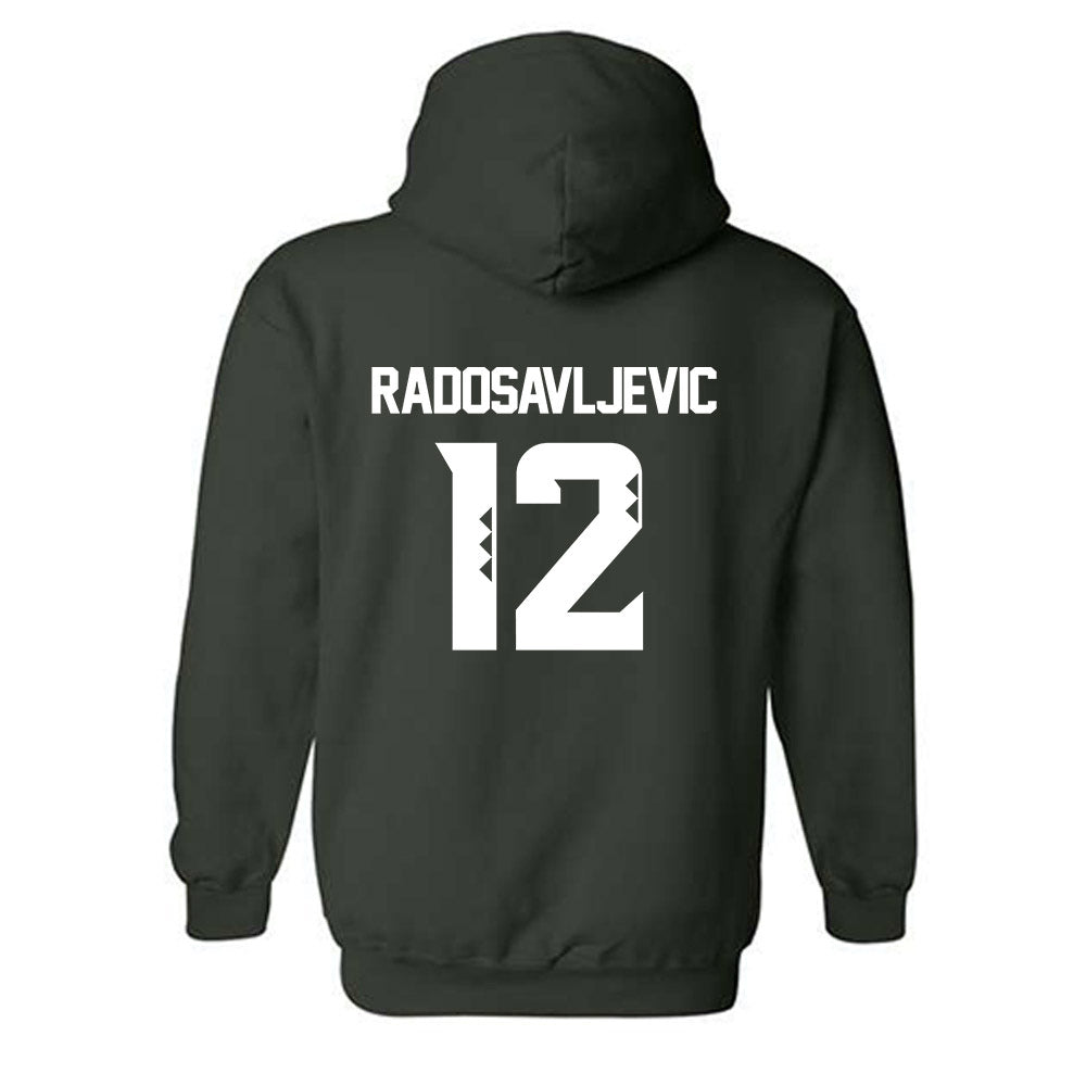 Hawaii - NCAA Women's Swimming & Diving : Camille Radosavljevic - Classic Shersey Hooded Sweatshirt-1