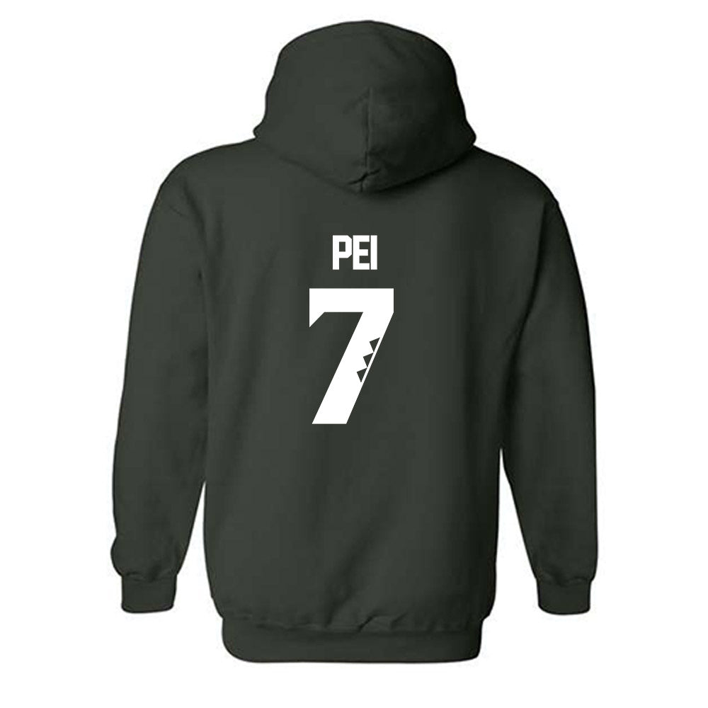 Hawaii - NCAA Football : Meki Pei - Hooded Sweatshirt