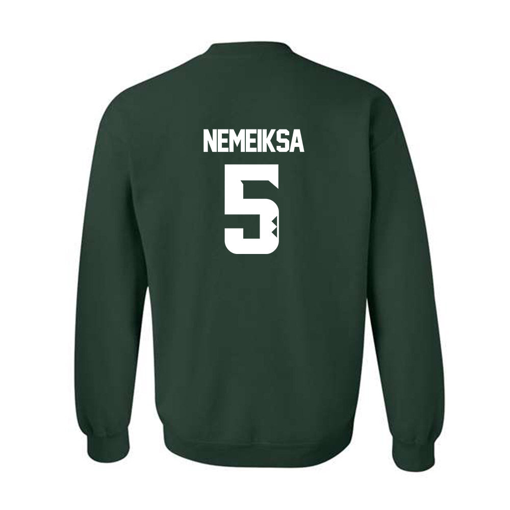 Hawaii - NCAA Men's Basketball : Gytis Nemeiksa - Classic Shersey Crewneck Sweatshirt-1