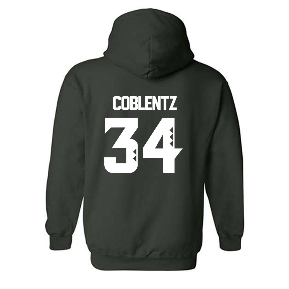 Hawaii - NCAA Softball : Emerson Coblentz - Classic Shersey Hooded Sweatshirt-1