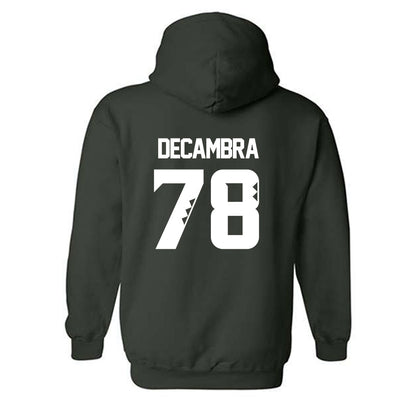 Hawaii - NCAA Football : Blaine Decambra - Classic Shersey Hooded Sweatshirt-1