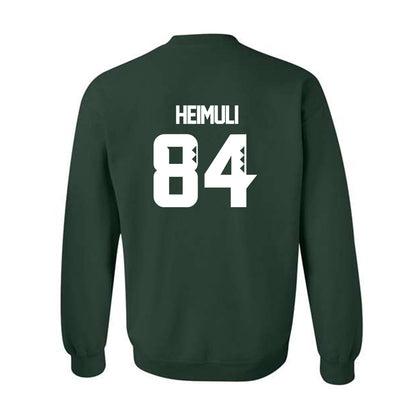 Hawaii - NCAA Football : Jarvis Heimuli - Classic Shersey Crewneck Sweatshirt-1