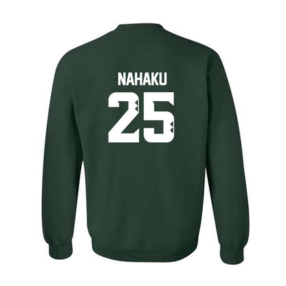 Hawaii - NCAA Baseball : Kamana Nahaku - Classic Shersey Crewneck Sweatshirt-1
