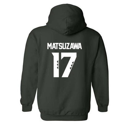 Hawaii - NCAA Football : Kansei Matsuzawa - Classic Shersey Hooded Sweatshirt-1