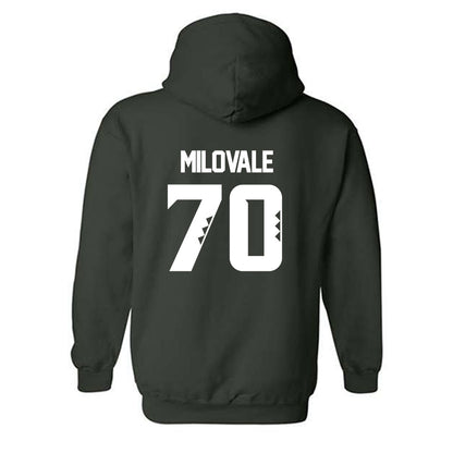 Hawaii - NCAA Footballl : James Milovale - Hooded Sweatshirt