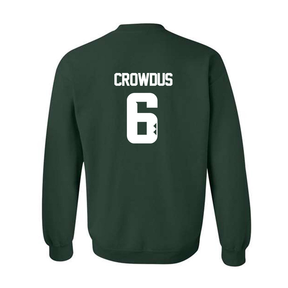 Hawaii - NCAA Football : Dekel Crowdus - Classic Shersey Crewneck Sweatshirt