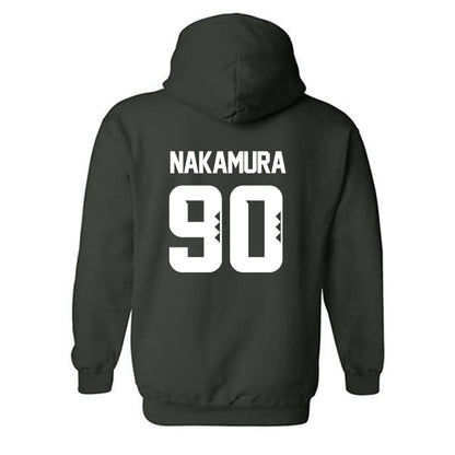 Hawaii - NCAA Baseball : Edgar Nakamura - Classic Shersey Hooded Sweatshirt-1